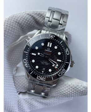(준비완료/특급배송)NO.2255/VS공장 오메가 씨마스터 다이버 300 스틸 블랙다이얼