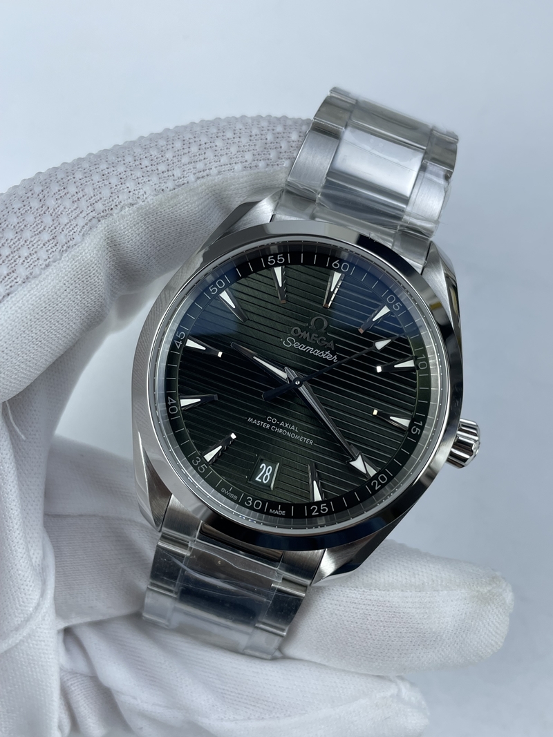 (준비완료/특급배송)NO.2439/VS공장 오메가 아쿠아테라 그린 브슬