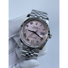 (준비완료/특급배송)NO.3170/롤렉스 데이저스트 36미리 최신형 로만 핑크 6.9시 다이아 포인트 QP공장