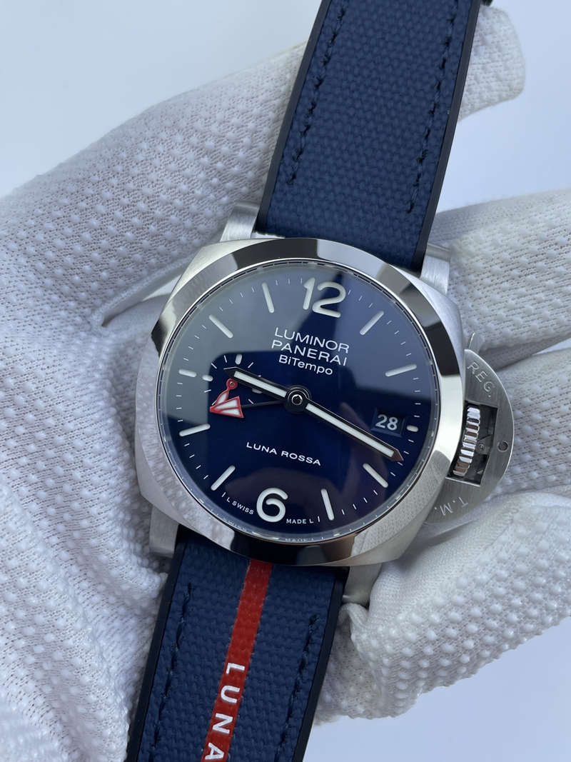 (준비완료/특급배송)NO.3352/VS공장 파네라이 VSF Factory PAM 1404 Luminor Quaranta BiTempo Luna Rossa 40mm