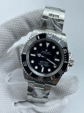 (준비완료/특급배송)NO.3478/QP공장 Submariner 41mm 124060 No Date Black Ceramic 904L Steel 3230